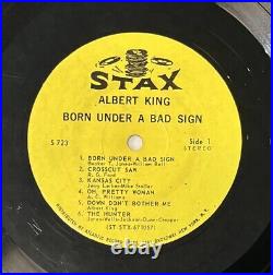 Albert King Born Under A Bad Sign Lp 1967 Original Stax Records Yellow Label