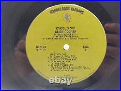 Alice Cooper School's Out LP Record Album 1972 Pink Panties Ultrasonic EX cVG+