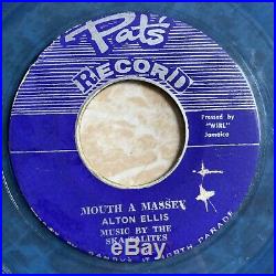 Alton Ellis Mouth A Massey / Ska Beat 7 Rocksteady Ska Reggae 45 Skatalites x