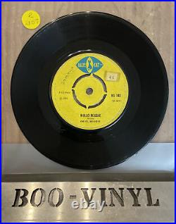 Amiel Moodie -mullo Reggae Rare Reggae Ska 7 Vinyl Record Fair