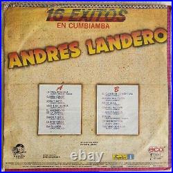 Andres Landero 16 Exitos Sabor A Gaita Sabor El Rey De La Cumbia Fuentes Lp