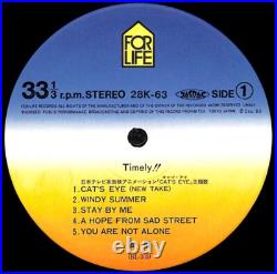 Anri Timely! Vinyl LP Limited Edition City Pop FLJF-9535 2003 Record From Japan