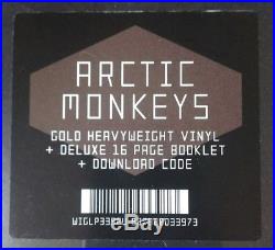 Arctic Monkeys Tranquility Base Hotel & Casino Album RARE Gold Vinyl Record