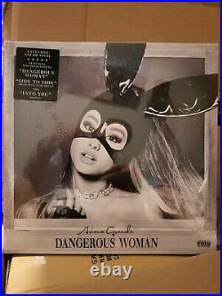 Ariana Grande Dangerous Woman Purple & Black Swirl Vinyl 2LP NEW Sealed