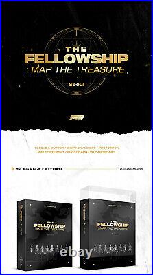 Ateez World Tour The Fellowshipmap The Treasure Seoul DVD Full Set+gift Sealed
