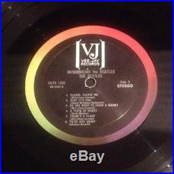 Authentic Introducing the Beatles Version II Stereo LP Vinyl Album Record