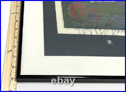 B. B. KING L. A. Midnight Framed Signed Album Cover LP Vinyl Record ABCX-743