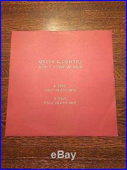 BANKSY QUEEN & CUNTRY Don´t Stop Me Now RARE 12 Vinyl LP Record MINT/NM