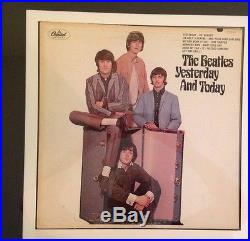 Beatles 2nd State Paste Over, 3rd State Butcher Albums, And Records In One Frame