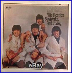 Beatles 2nd State Paste Over, 3rd State Butcher Albums, And Records In One Frame