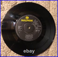 BEATLES VINYL EP 45rpm LOT ORIGINAL UK MINT 1963-1965 RARE VG PARLOPHONE