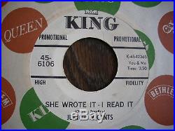 BEYOND RARE NORTHERN SOUL JUNIOR McCANTS try me for your new love KING PROMO