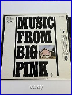 BIG PINK BY THE BAND Original 1968 1st PressSKAO-2955 Bob Dylan Cover Art EX/EX