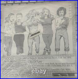 BLACK FLAG Nervous Breakdown 7 EP 1st Press KBD 2000 Pressed SST 1978 N/M- punk