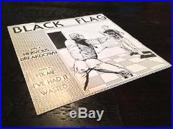 BLACK FLAGNervous Breakdown 7 Original Press 78 ssT HC punk circle jerks ginn