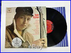 BOB DYLAN-BOB DYLAN-1st LP-MONO 1st PRESS PROMO-6 EYE-VINYL 2.0, COVER 2.0