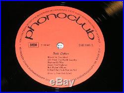 BOB DYLAN The Freewheelin' Bob Dylan / DDR LP 1967 AMIGA PHONOCLUB 840040 mono