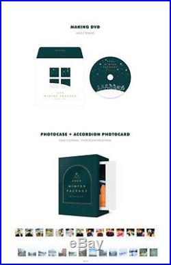 BTS 2020 WINTER PACKAGE DVD+2ea Book+Case+Card Set+Photo Set+Stand+Mark SEALED