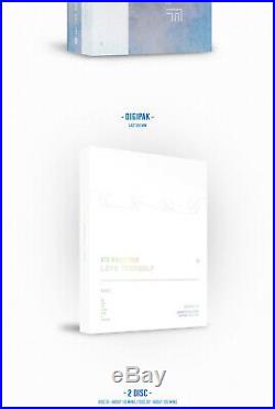 BTS WORLD TOUR LOVE YOURSELF IN EUROPE DVD 2CD+Book+2Card+Pre-Order+GIFT+TACKING
