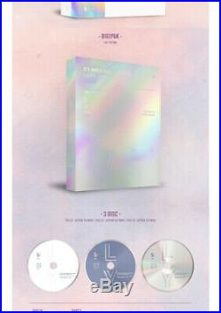 BTS WORLD TOUR LOVE YOURSELF SEOUL BLU-RAY 3DISC+2PhotoBook+Card+Pre-Order+2GIFT