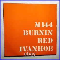 BURNIN RED IVANHOE M 144 (1969) MEGA RARE Danish PSYCH Progressive FIRST PRESS