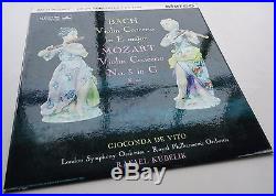 Bach / Mozart Violin Concertos Gioconda De Vito HMV ASD 429 ED1 LP