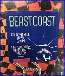 Beast Coast- Escape From New York Blue Colored Vinyl 2xLP with Limited Poster New