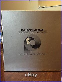 Beatles 16 LP Record Album Capitol Promo Collection Platinum Box Rock 1984