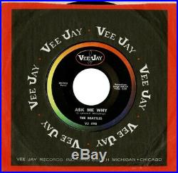 Beatles 45 PLEASE PLEASE ME VJ-498 1963 Original UNPLAYED MINT