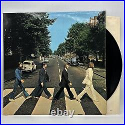 Beatles Abbey Road 1969 UK 1st Press Misaligned Apple Cover No Her Majesty