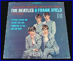 Beatles & Frank Ifield! Portrait Cover! Authentic Vee Jay 1085! Stereo! Mint