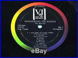 Beatles LP INTRODUCING THE BEATLES Authentic STEREO Version 2 NM Vinyl