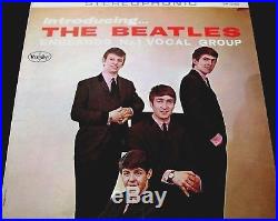 Beatles LP INTRODUCING THE BEATLES Authentic Stereo Ad Back NM