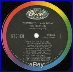 Beatles LP YESTERDAY & TODAY Stereo 1st STATE BUTCHER Cover LP