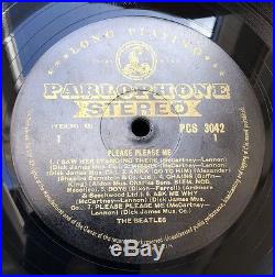Beatles Please Please Me Stereo Gold And Black 1st Press Dick James Credits