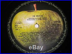 Beatles The White Album Double Vinyl Record LP Album PCS 7067-8 1968