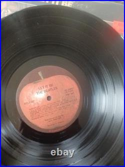 Beatles Vinyl Lot x 4 White Album VI Let it Be HDN VG to VG +