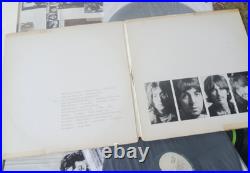 Beatles Vinyl Lot x 4 White Album VI Let it Be HDN VG to VG +