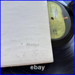 Beatles White Album 1968 US Los Angeles Pressing 2LP? Apple Serial #A 3043337