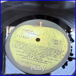 Beatles White Album 1968 US Los Angeles Pressing 2LP? Apple Serial #A 3043337