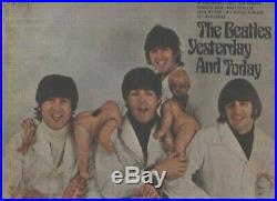 Beatles Yesterday & Today Butcher Cover Mono Peeled
