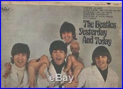 Beatles Yesterday & Today Butcher Cover Mono Peeled