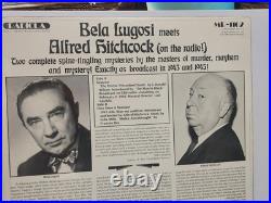 Bela Lugosi Meets Alfred Hitchcock Vinyl Record Album Radiola MR-1162 New Sealed