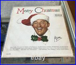Bing Crosby Merry Christmas Vintage Vinyl LP DL 78128 Decca White Christmas