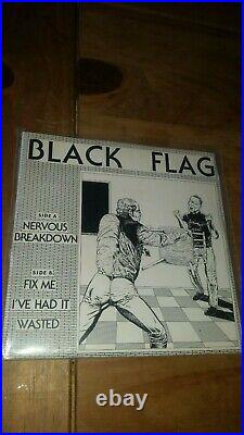 Black Flag Nervous Breakdown Misfits Punk Hardcore Sst 1 Original 1978 Great