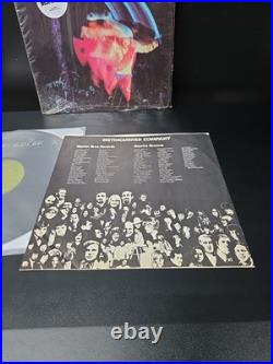 Black Sabbath Paranoid Lp Vinyl 1971 1st Press Shrink/Hype/Insert EX/EX
