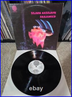 Black Sabbath Paranoid Lp Vinyl OG Early German Vertigo Press Gatefold VG+/NM
