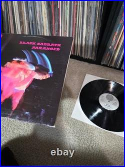 Black Sabbath Paranoid Lp Vinyl OG Early German Vertigo Press Gatefold VG+/NM