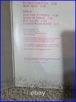 Black Sabbath Paranoid Lp Vinyl OG Early German Vertigo Press Gatefold VG+/NM