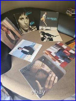 Bruce Springsteen 7 Record Lot +3 Cassette The River Born To Run Born In The USA